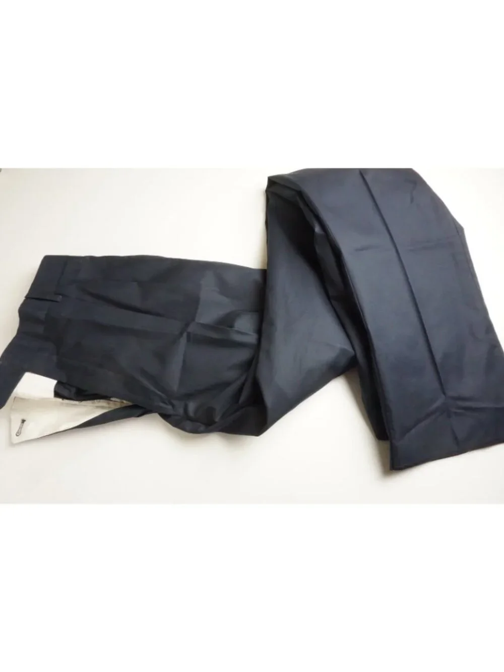 Burberry London Blue 100% Cotton 2 Pc Suit Jacket Pants 40L US BRAND NEW